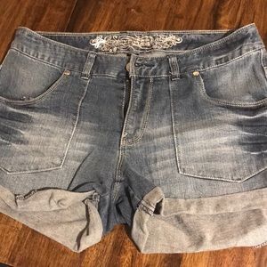 Express stretchy shorts size 8.